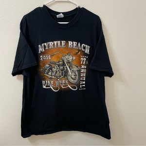 Bike week myrtle beach shirt black XL